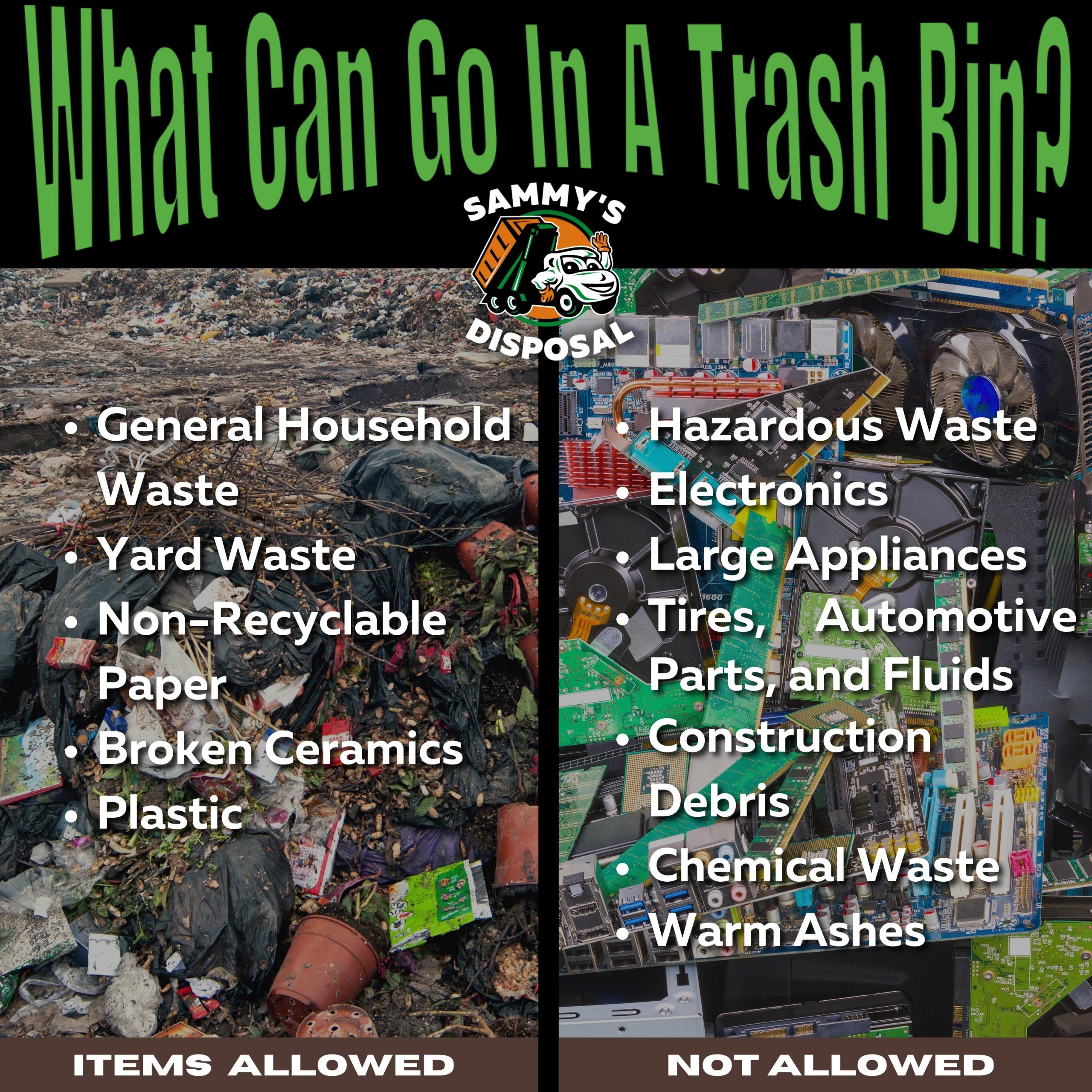 Trash Bin Guidelines